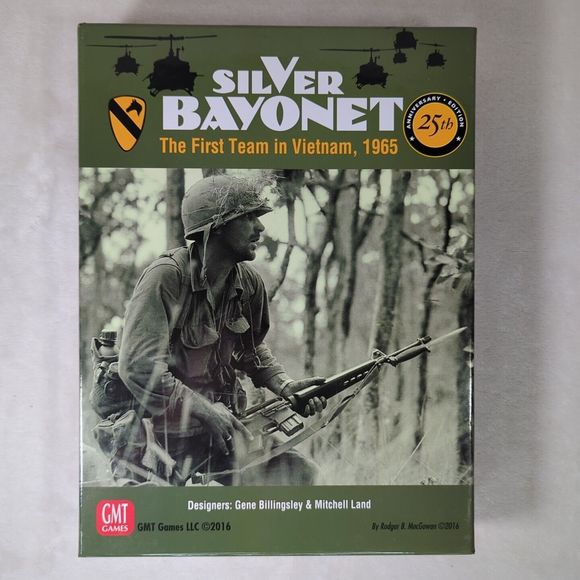 Silver Bayonet The First Team In Vietnam 1965 25th Anniversary Wargame 2016 GMT - Picture 1 of 7